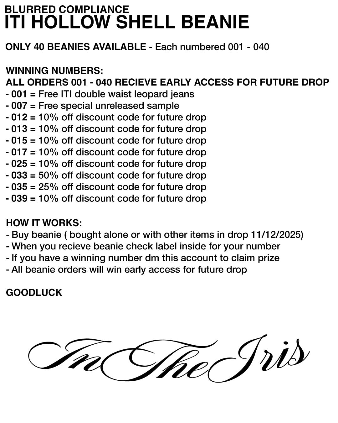 Hollow Wax Shell Beanie