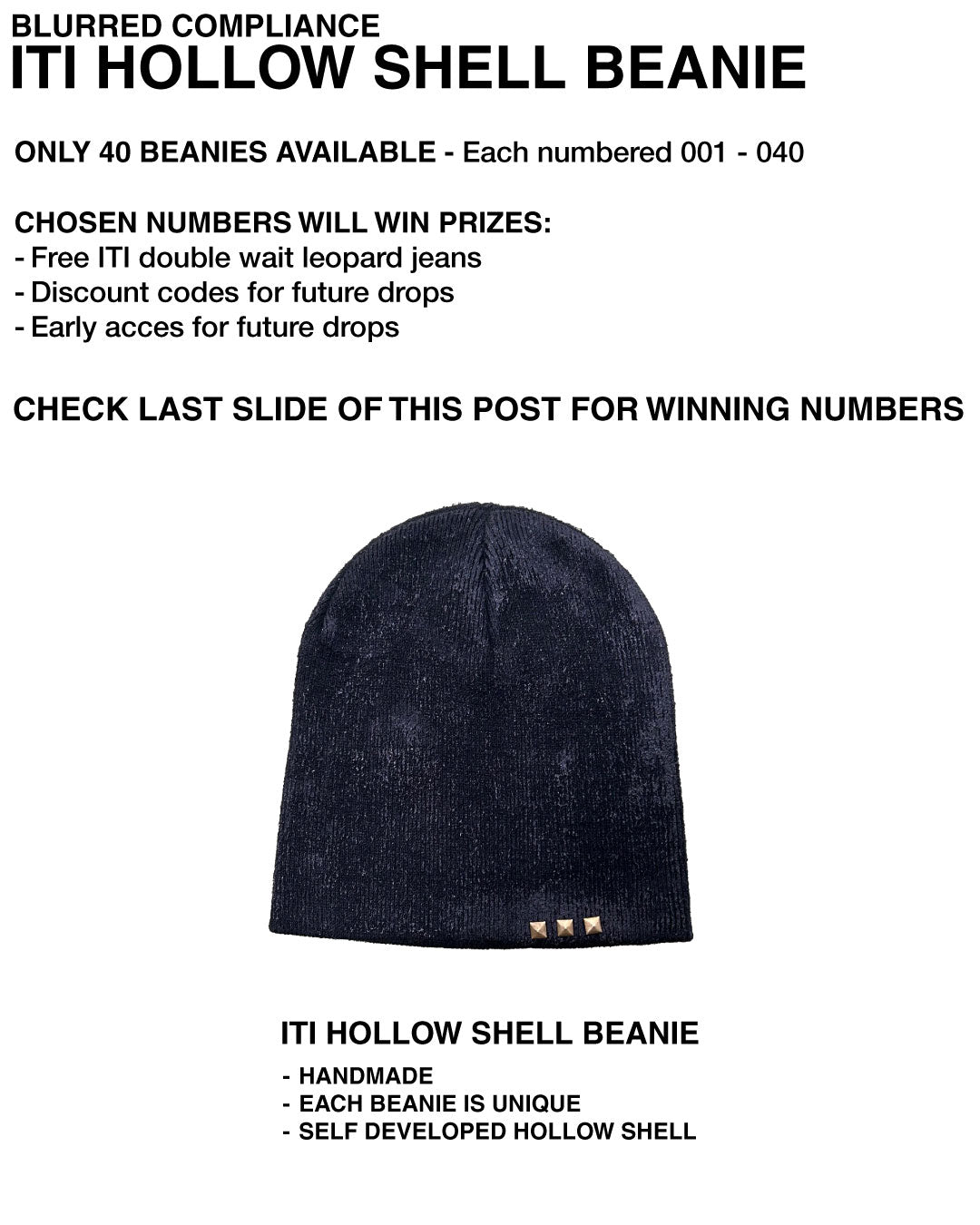 Hollow Wax Shell Beanie
