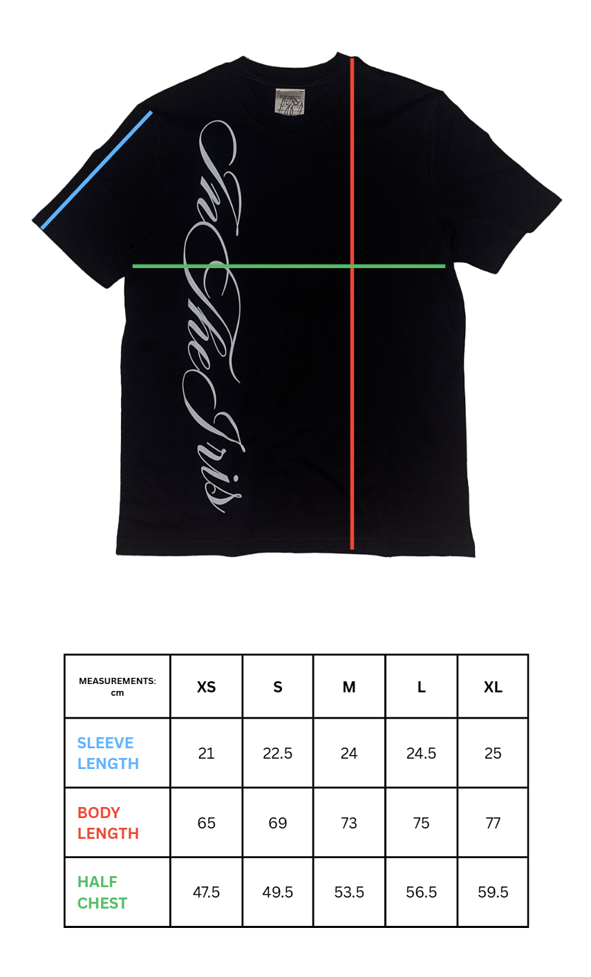 InTheIris script t shirt